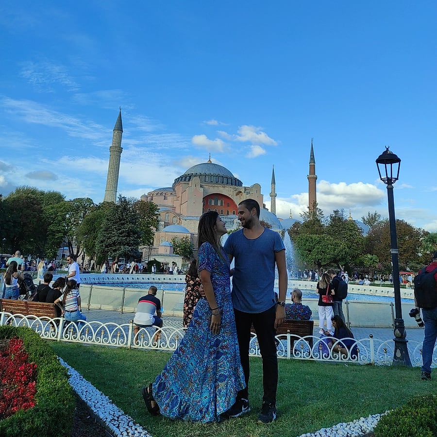 Vicky y Franco en Turquía
